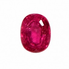 Rubellite ovale da 3.21cts